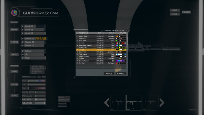GunWorks ColorCore – Shop Assets 3D