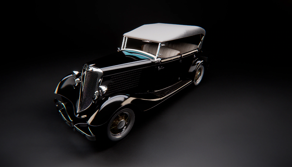 Drivable retro car "Farton" - Ảnh 2