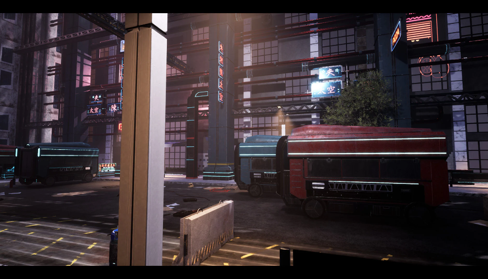 CyberPunk / Sci-Fi Environment Cyberpunk Asset Set ( Cyberpunk ) - Ảnh 2