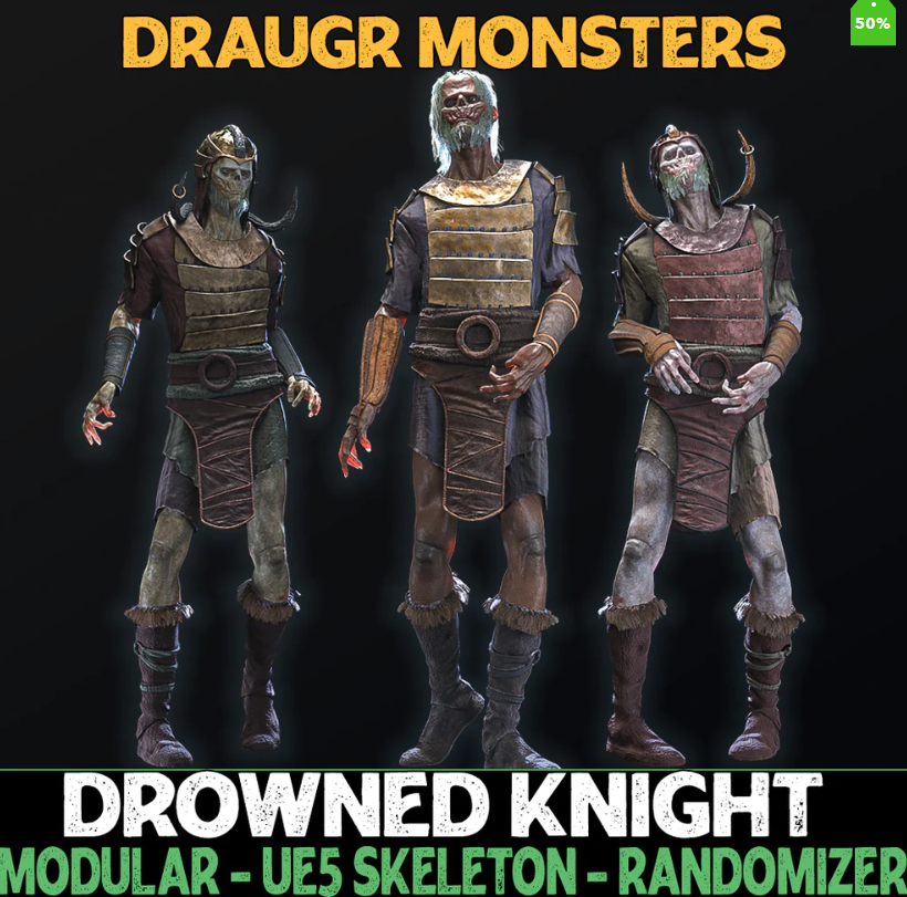 Drowned Knight - Draugrs - Fantasy Collection