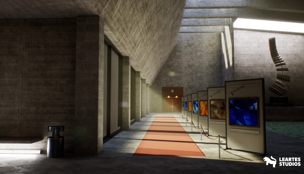 Modern Art Museum Environment ( Showroom / Museum ) - Ảnh 2
