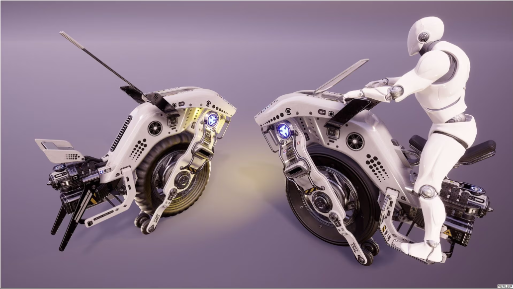 SciFi Grasshopper Mono Bike - Ảnh 2