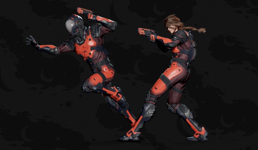 Stellar Sci-Fi Pack: Male and Female Characters - Ảnh 2