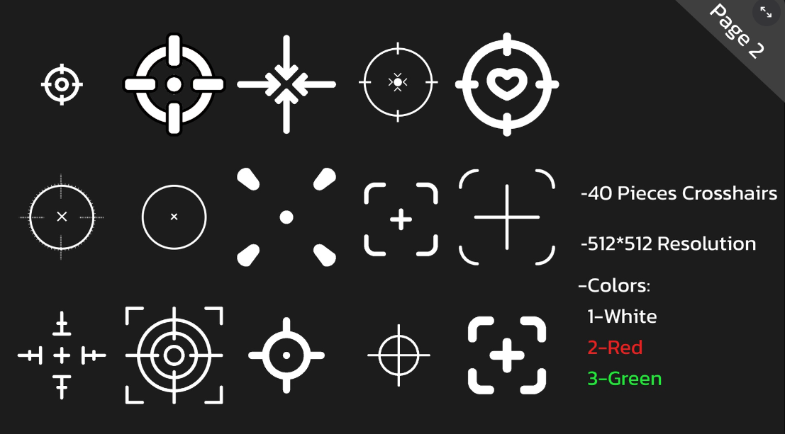 Simple Crosshairs Pack