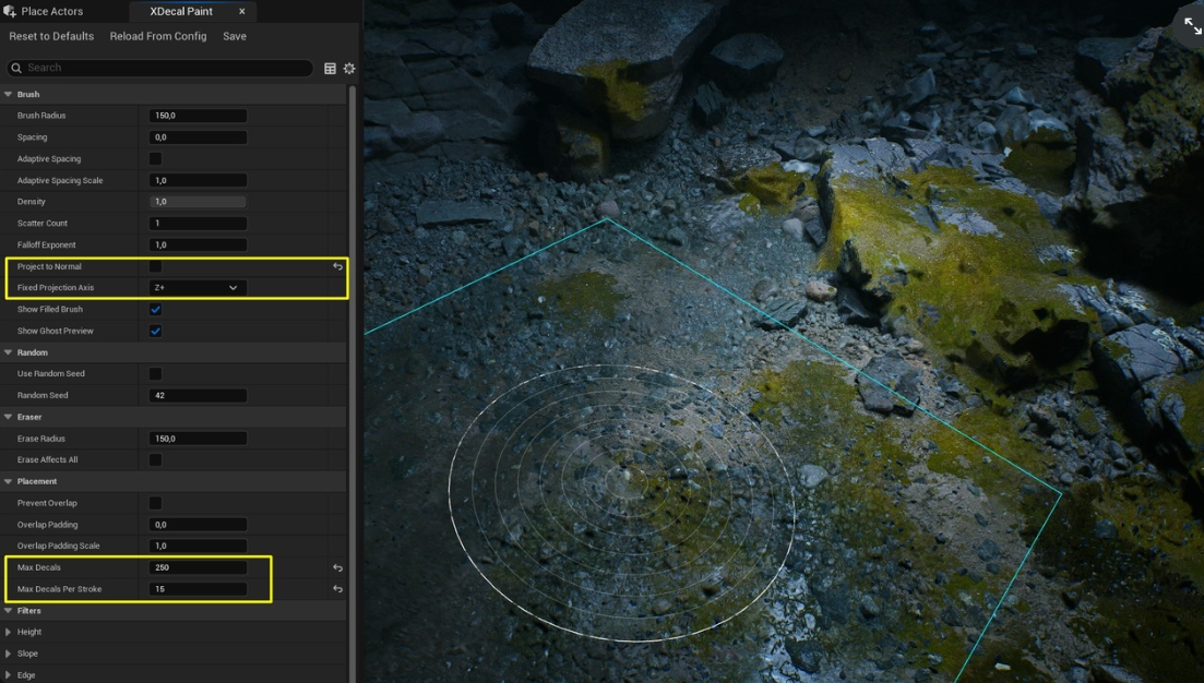 All-in-one decal solution: Paint, Spray, Draw, Fill & add Edge Mesh/Ring Decals! v3.1.7 UE5.6+5.7