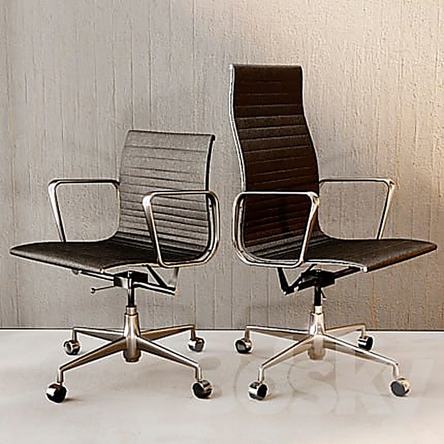 Office chair Eames Ribbed.Charles & Ray Eames