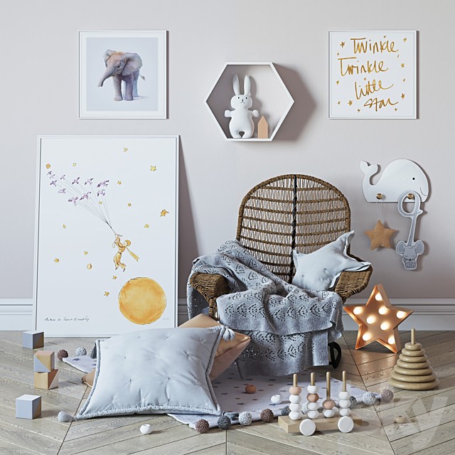 Decorative set for baby