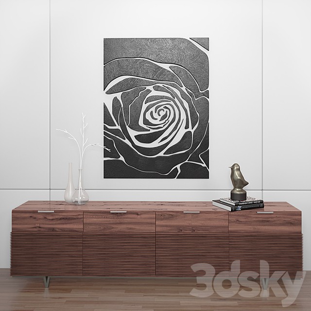 Decorative set Rose