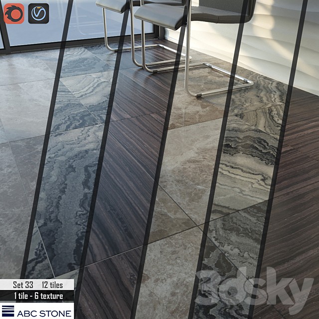ABC stone Set 33