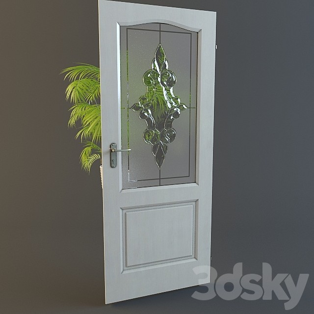 Door with vitra?em 1