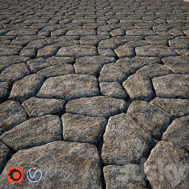The path of stones