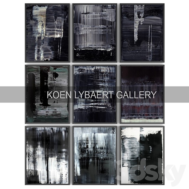 Paintings by Koen Lybaert | set 1
