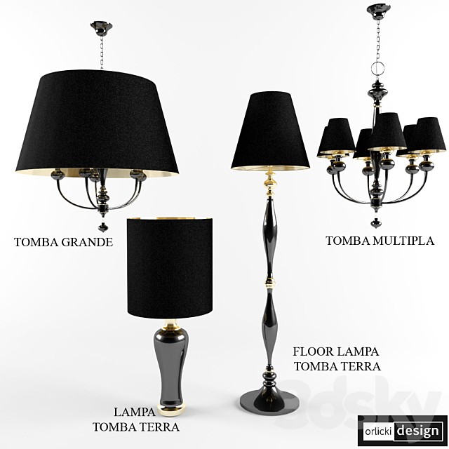Chandeliers ORLICKI DESIGN TOMBA