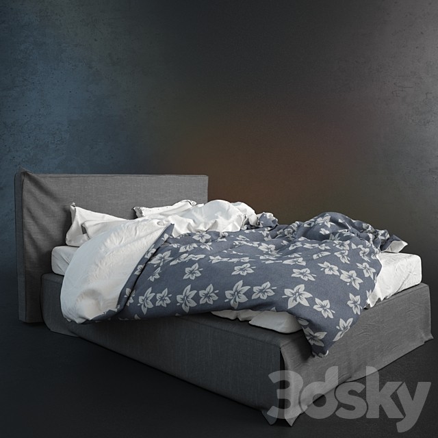 Crushed bed