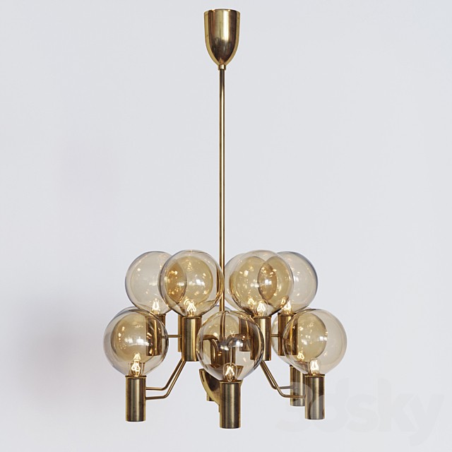 Hans-Agne Jakobsson Ceiling Lamps model T372/12 'Patricia'