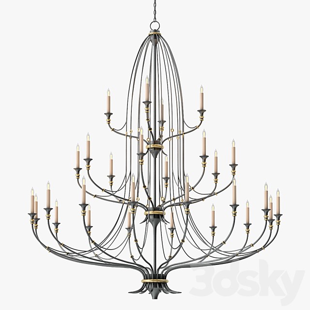 Currey and Company Folgate Chandelier