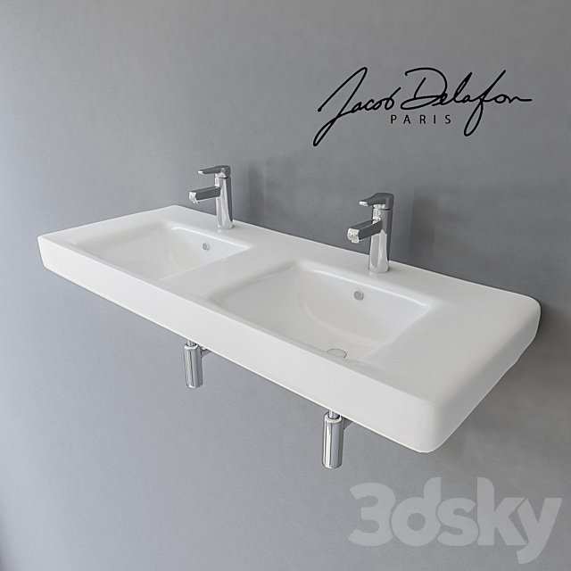 Double sink Jacob Delafon Odeon Up