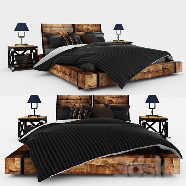 Bed of timber - Loft