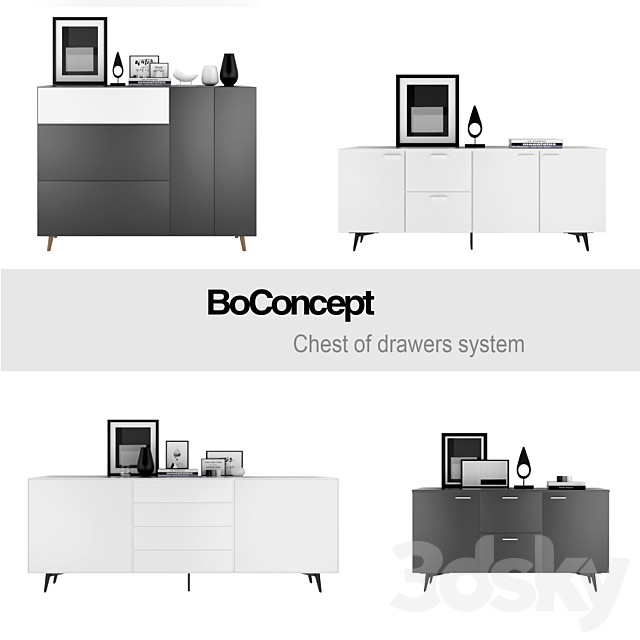 BoConcept Chest of drawers system | set 1