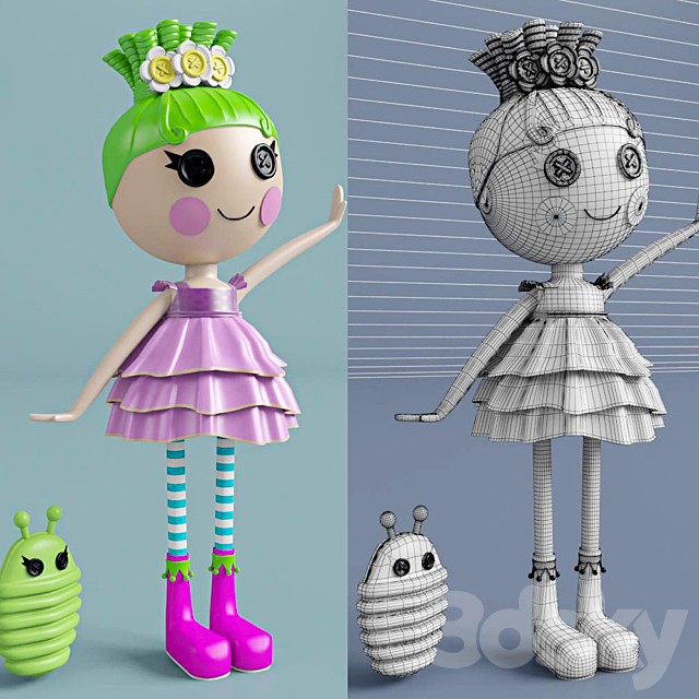 Lalaloopsy doll with bukashechkoy