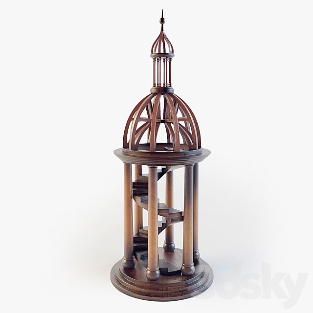 Indoor sculpture Authentic Models Bell Tower Antica