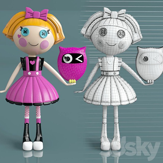 Lalaloopsy doll with Sovushka