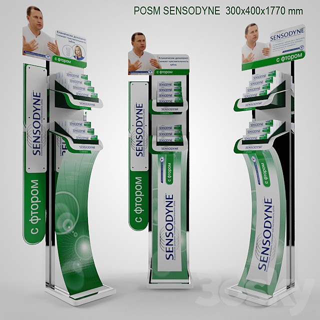 Advertising board SENSODYNE