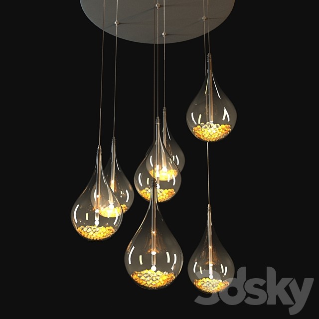 john lewis sebastian 7 light drop ceiling light