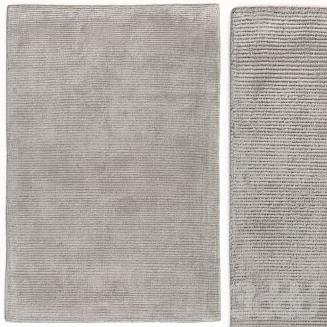 Carpet Benuta Lines Viscose Grey Rug