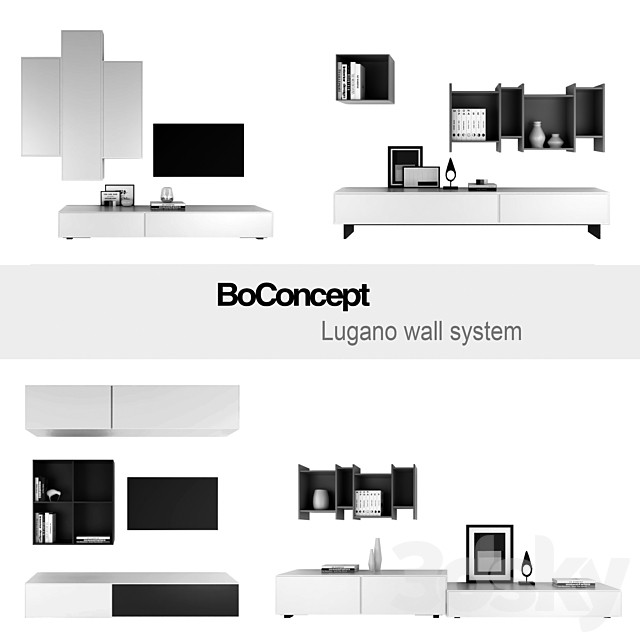 BoConcept Lugano wall system | set 2