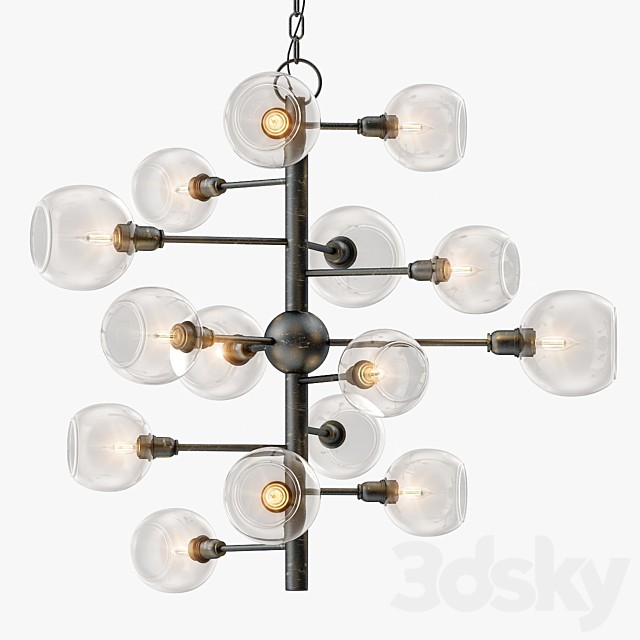 Currey and Company Panpoint Chandelier