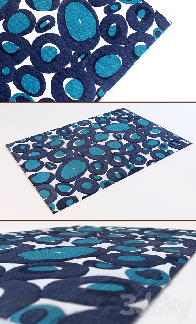 FLO-1 Carpet - Midnight Prussian