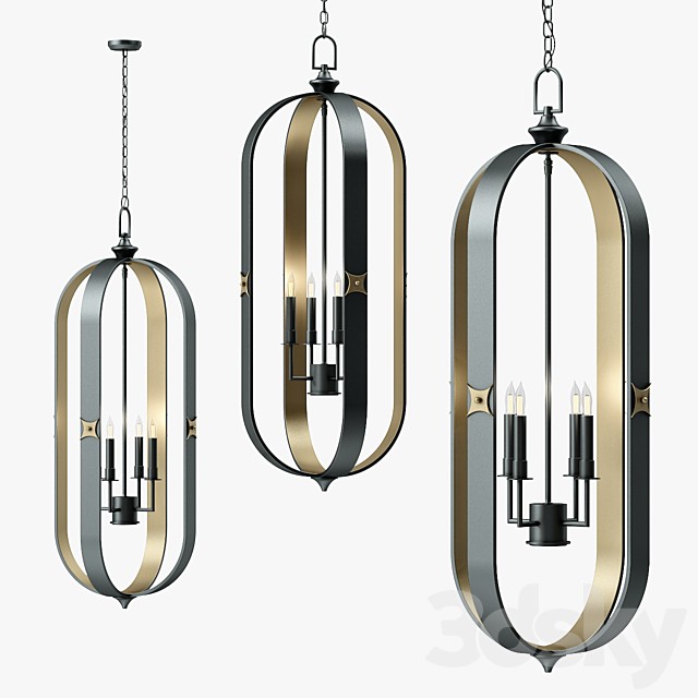 Currey and Company Huntsman Lantern