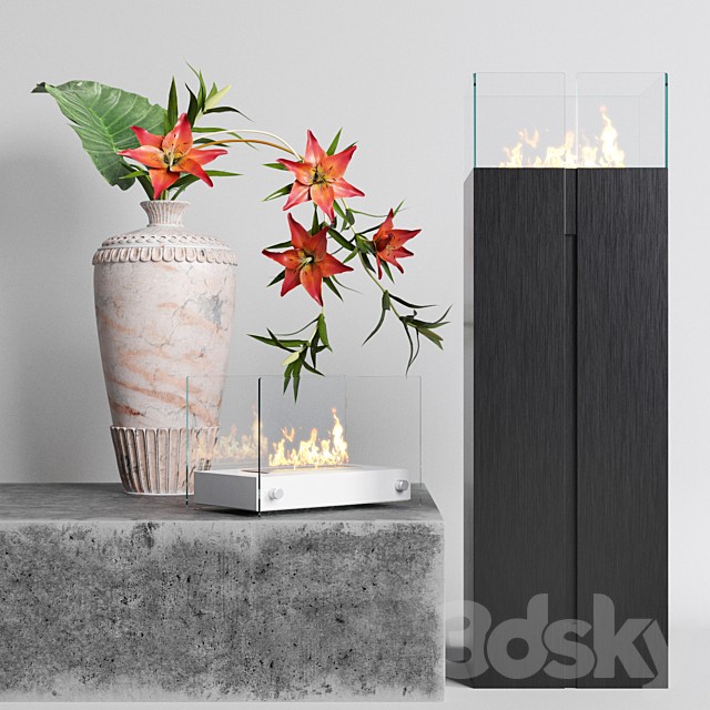 Fireplaces Romeo and Hotel Mini