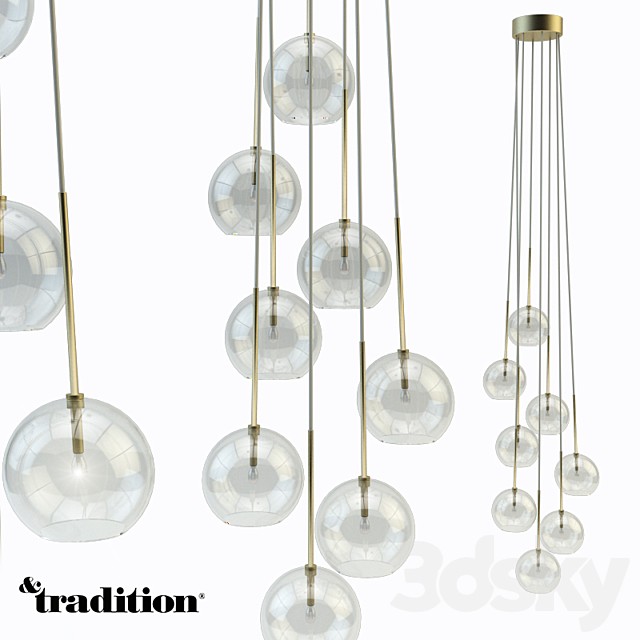 Ice Chadelier Sr6 Gold Light