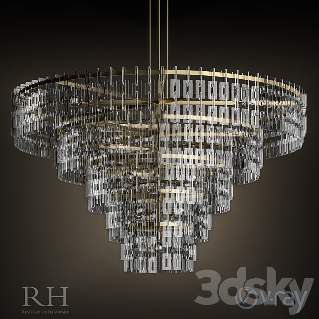 MARIGNAN ROUND CHANDELIER 48"