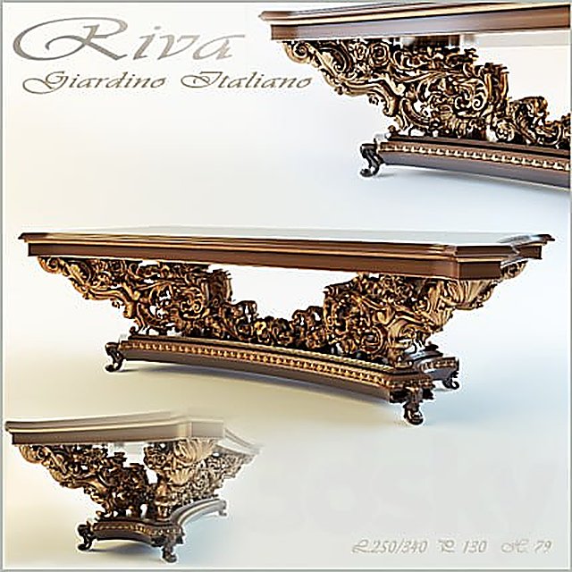 Mobili D'arte-Riva-Doux "Emozione" (Giardino Italiano)