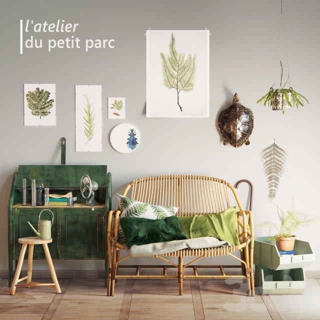 Latelier du petit parc GREEN SET