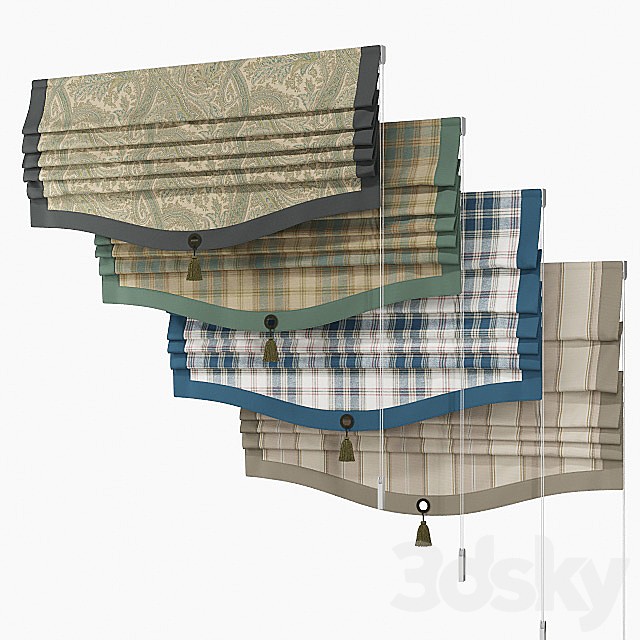 Roman shade 1200 mm
