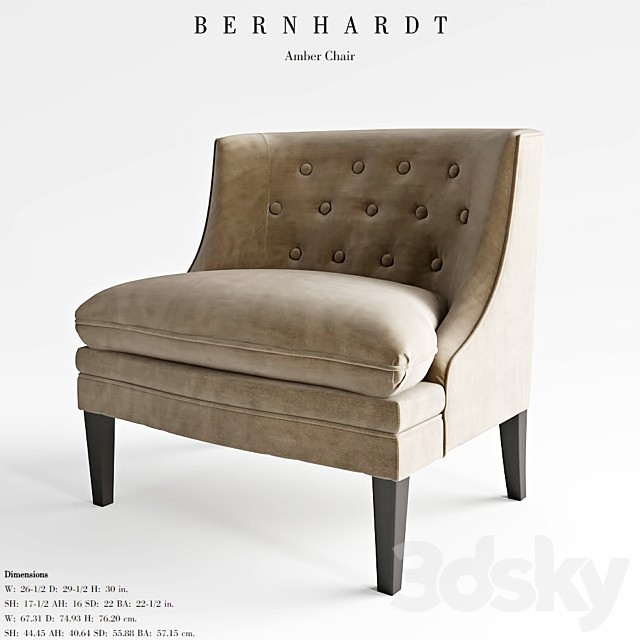Bernhard Amber Chair