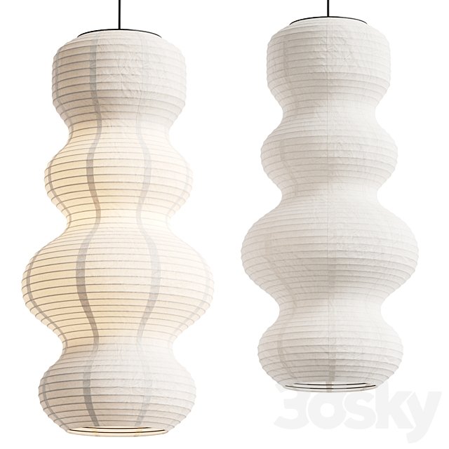 Rice Paper Pendant Lamp