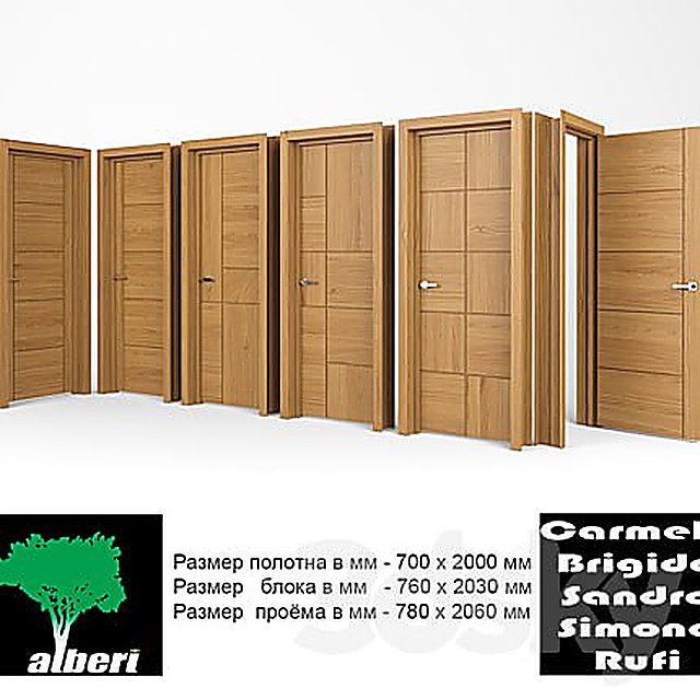 Interior doors "ALBERI"