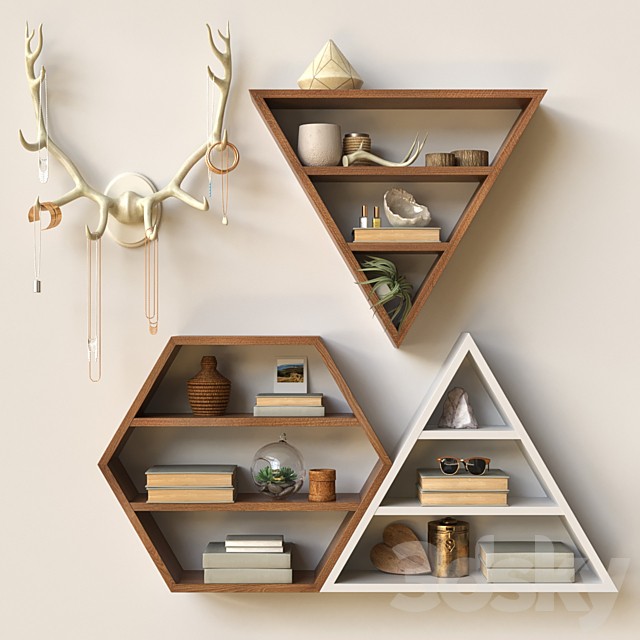 Triangular Shelves