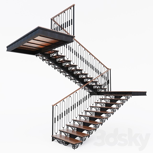 Ladder forged