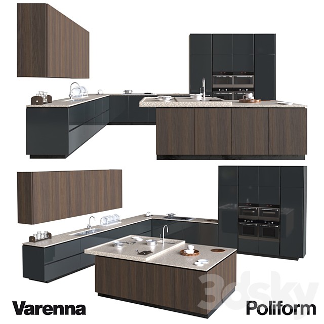 POLIFORM KITCHEN COLLECTION DESIGN CR&S VARENNA ARTEX 2
