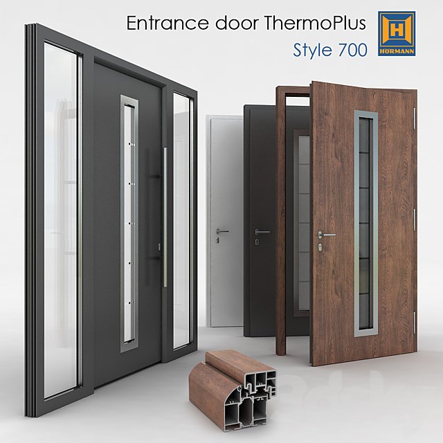 Entrance door Hormann s700