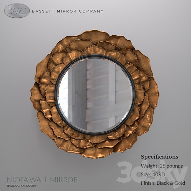 Bassett Mirror Company Niota wall mirror