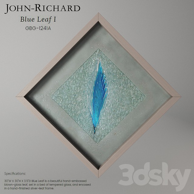 Blue Leaf II poster