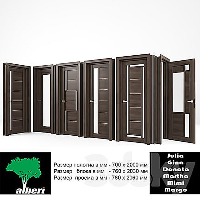 Interior doors "ALBERI"