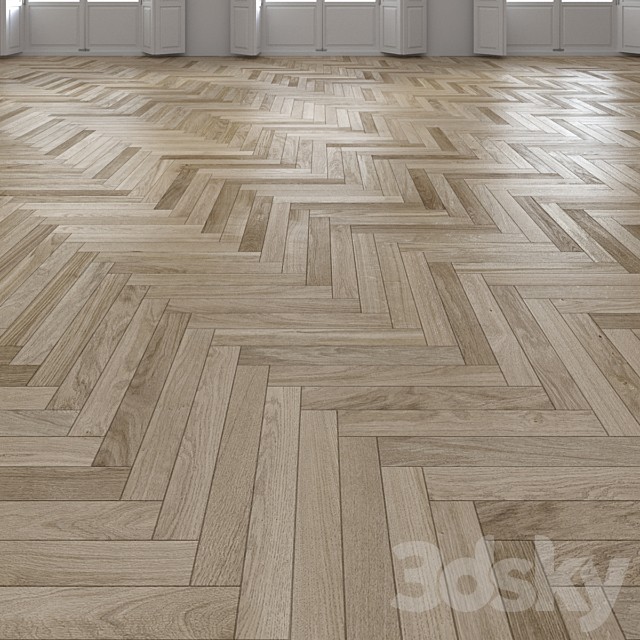Oak Herringbones floor